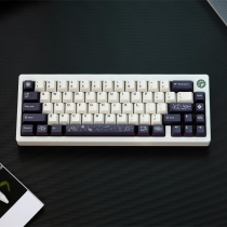 GMK Galaxy White 104+25 PBT Dye-subbed Keycaps Set Cherry Profile for MX Switches Mechanical Gaming Keyboard